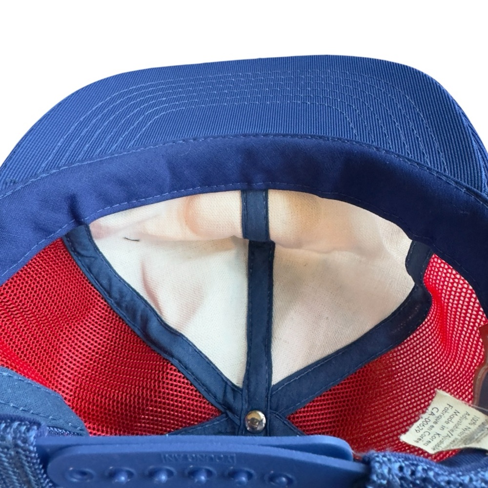 Vintage Memorabilia Montreal Expos trucker hat red, blue, white, O/S - Picture 9 of 9